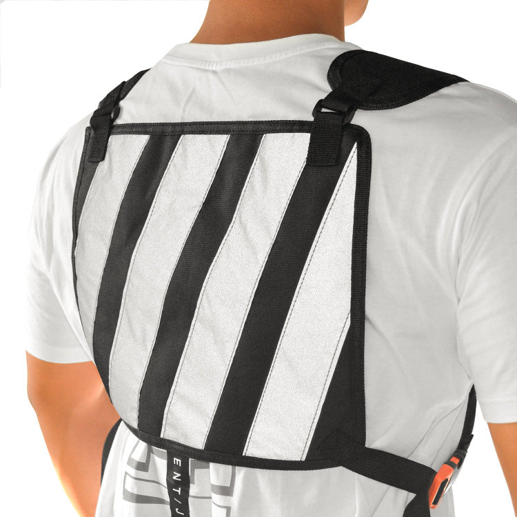 Fitness Running Vest Bag – Adjustable Sports Chest Pack