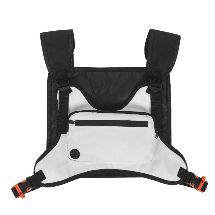 Fitness Running Vest Bag – Adjustable Sports Chest Pack