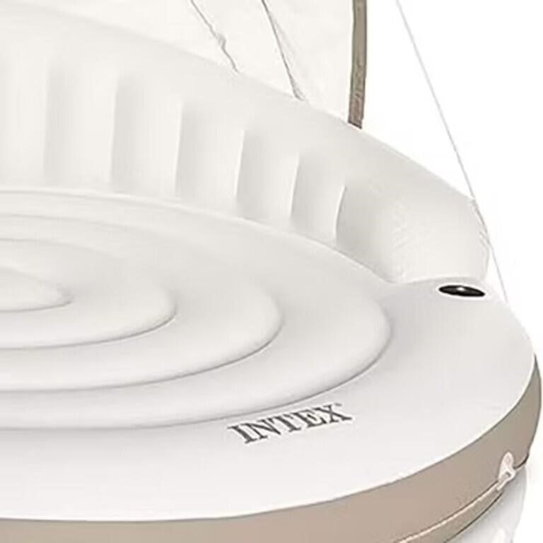 Intex Canopy Island large inflatable pool lounger