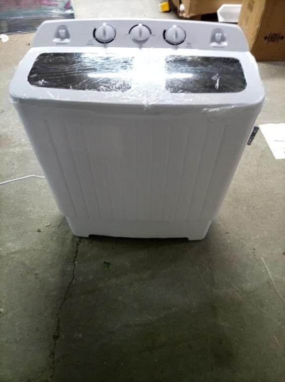 Giantex 20 LB Portable Twin-Tub Washing Machine – Washer & Spin Dryer