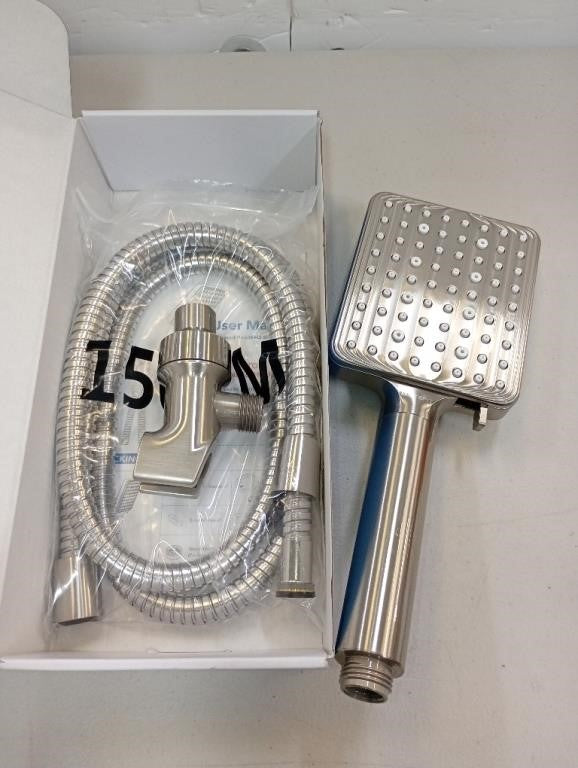 MAKEFIT Filtered Handheld Shower Head – 6 Spray Settings – Chrome