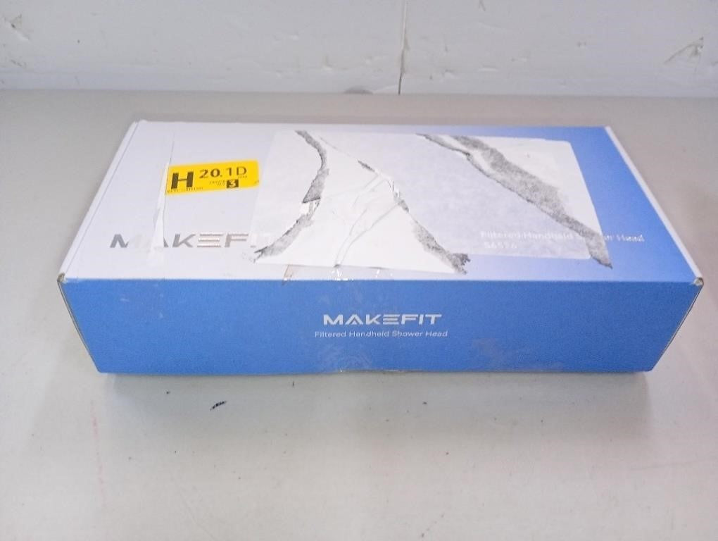MAKEFIT Filtered Handheld Shower Head – 6 Spray Settings – Chrome